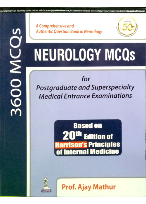 Neurology MCQs ( 3600 MCQs ) - Ajay Mathur Neurology MCQs ( 3600 MCQs ) - Ajay Mathur